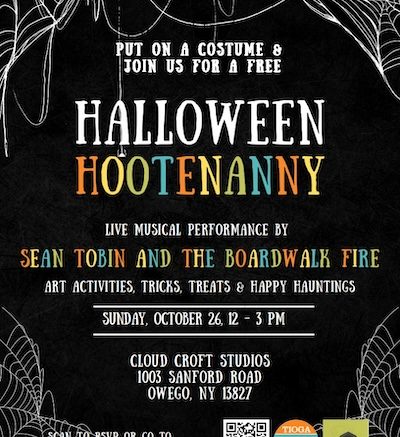 Halloween Hootenanny to be presented on October 26