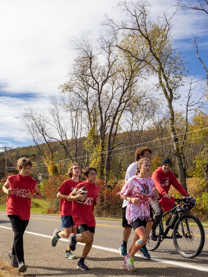 The Ball Never Stopped; River Hawks Cross-Country runs the ball home, officiating homecoming activities