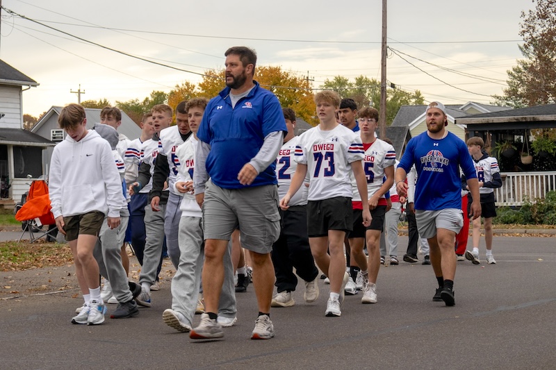 The Ball Never Stopped; River Hawks Cross-Country runs the ball home, officiating homecoming activities