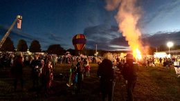 Village Appreciation Night lights up the sky; Good crowd gathers for a night out at the fairgrounds