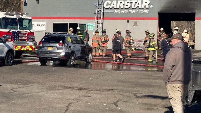 Crews respond to CARSTAR fire
