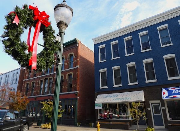 Village wreaths radiate Christmas cheer!