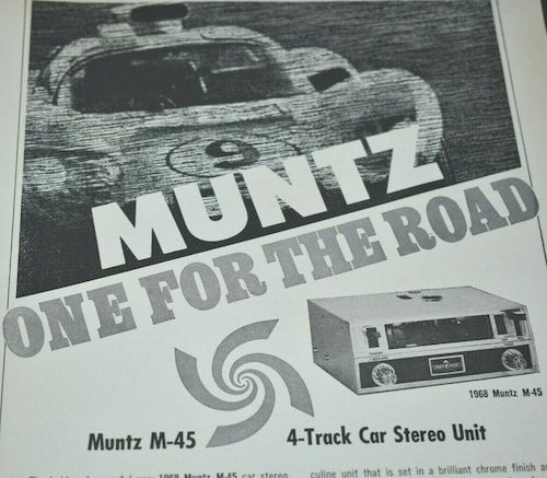 Collector Car/Cars We Remember; Music to our ears, beginning in 1956