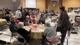 Owego Nazarene gathers for dinner to give thanks
