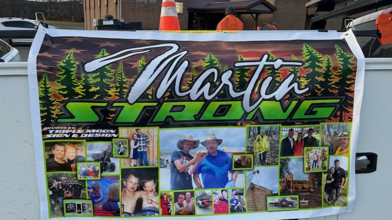 Community rallies in support of Jared Martin