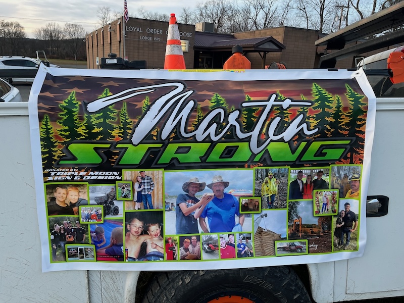 Community rallies in support of Jared Martin