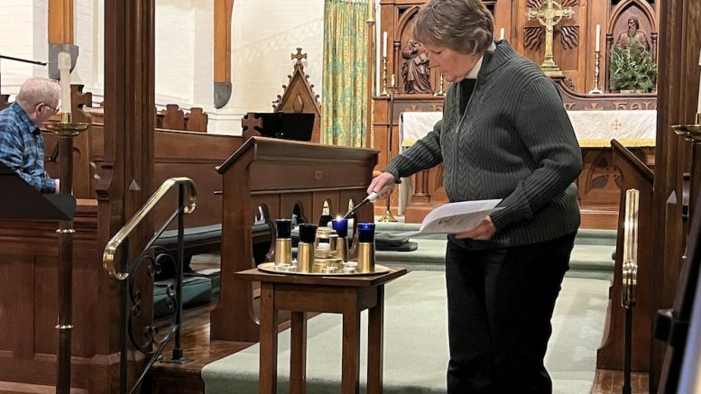 Blue Christmas celebrated with service on winter solstice