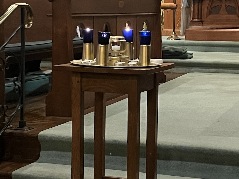 Blue Christmas celebrated with service on winter solstice