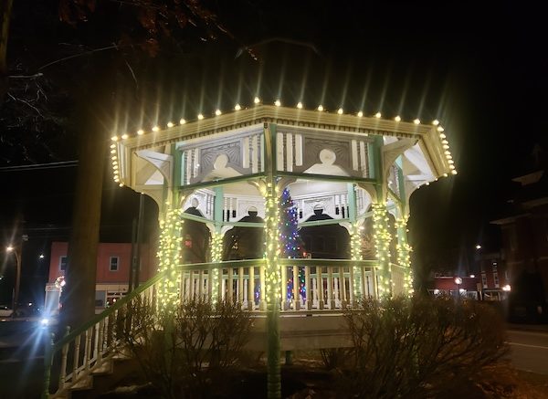 Owego’s gazebo shines bright!