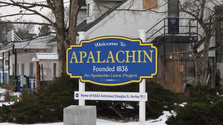 New Apalachin sign honors hometown hero