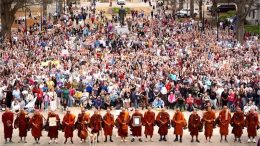 Walking For Peace; Peace is the inner nature of humankind; if you find it within yourself, you will find it everywhere