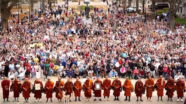 Walking For Peace; Peace is the inner nature of humankind; if you find it within yourself, you will find it everywhere