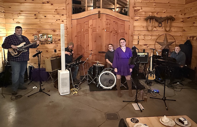 Purple People Eater takes over at Glen Park Vineyards