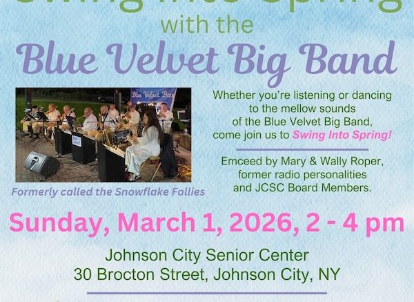 The Blue Velvet Big Band returns to Johnson City for ‘Swing into Spring’ performance