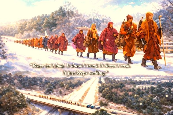 Walking for Peace: A Shared Journey for Peace Heard Through Silence