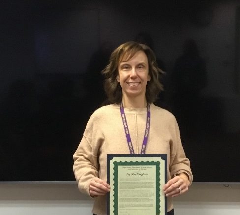 Joy MacNoughton Named 2025 Supervisor of the Year by DSS