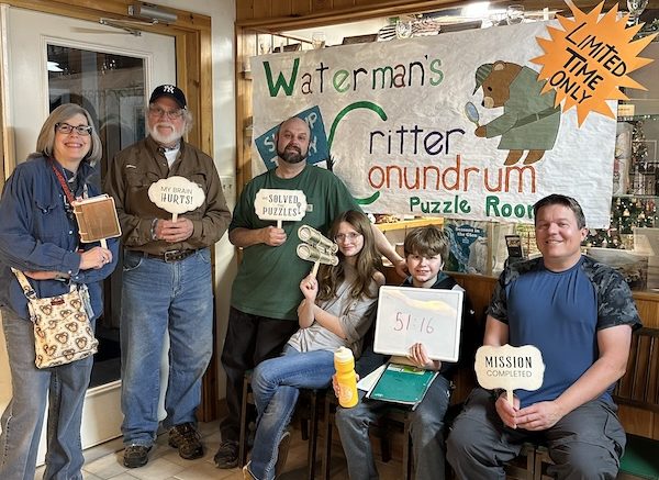 Waterman Conservation Education Center looks back on fifty years of programs with an Interactive Mystery Room and exhibit