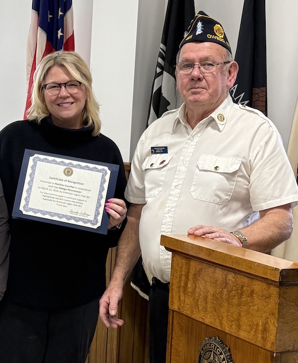 American Legion holds recognition lunches; thanks community