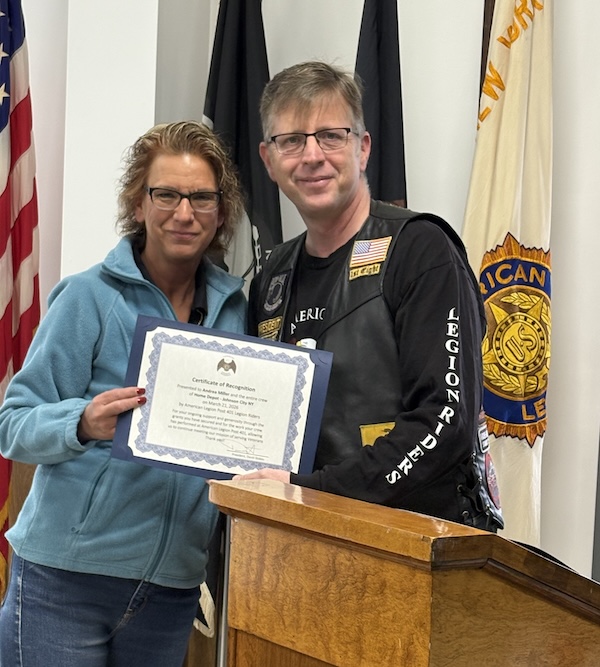 American Legion holds recognition lunches; thanks community