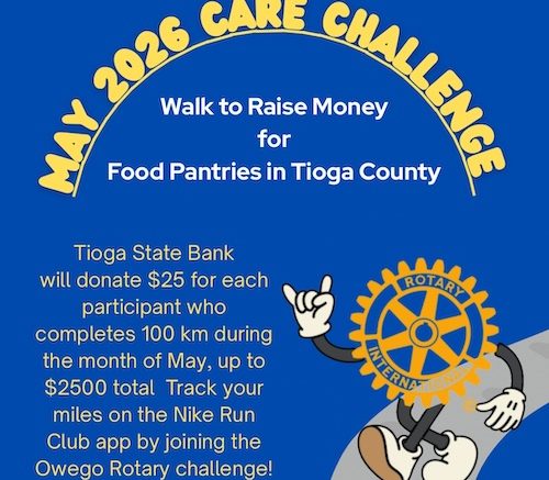 Owego Rotary 100K Community Care Challenge kicks off on Friday Ready, set, GO!