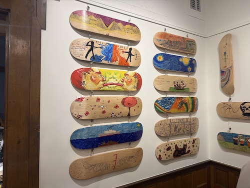 Paint the Pavement: A Skateboard Art Exhibition