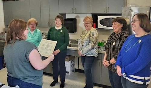 P.E.O. Sisterhood Chapter in Newark Valley elects and installs new officers