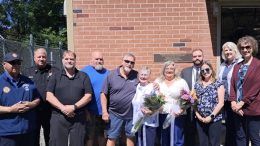 Tioga County Dedicates Memorial Plaque Honoring Former Tioga County Fire Coordinator John V. Scott