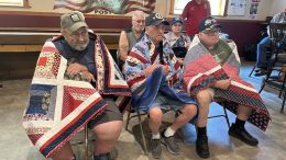 Veterans Presented With Quilts of Valor